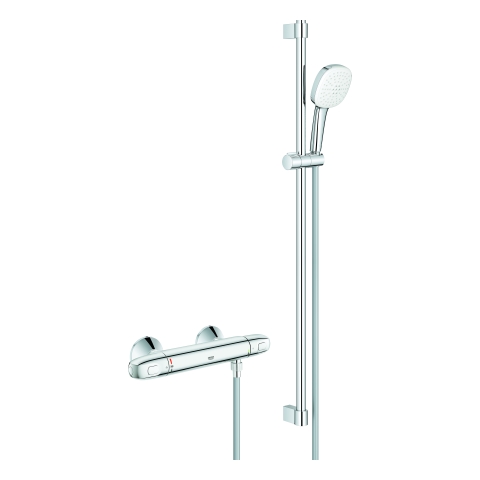 GROHE THM-Brausebatterie Grohtherm 1000 34824_5 mit Brausegarnitur 900mm chrom GROHE THM-Brausebatterie Grohtherm 1000 34824_5 mit Brausegarnitur 900mm chrom