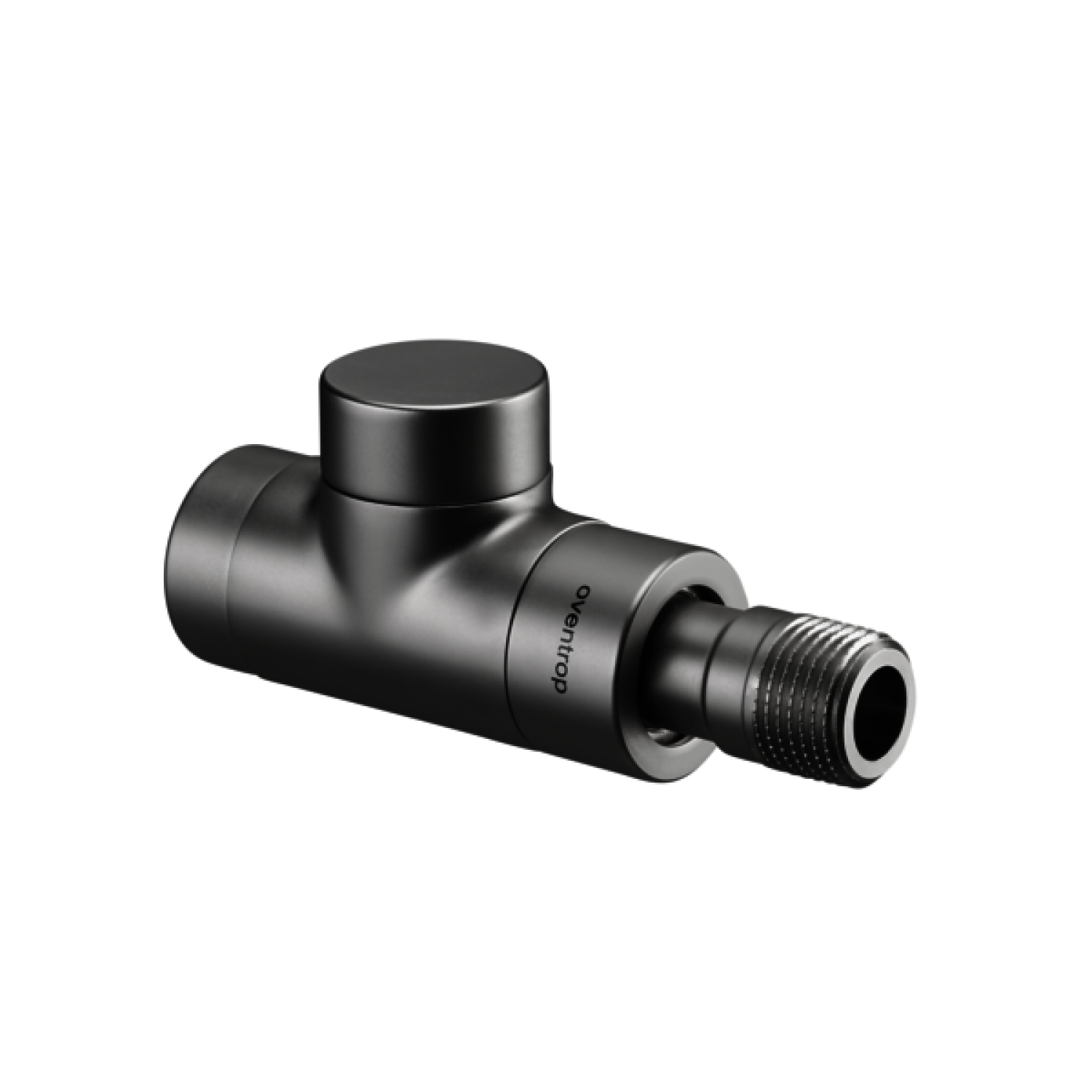 OVENTROP-HK-Verschraubung "Combi E" DN15, 1/2", PN10, Dg, Edelstahl-Design