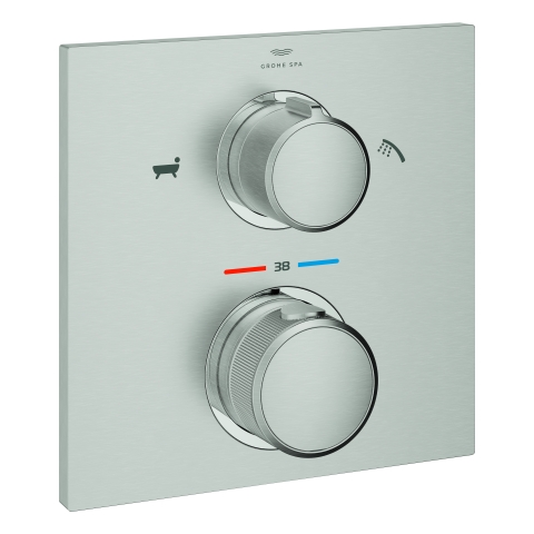 GROHE Thermostatbatterie Allure 19446_2 FMS für Rapido SmartBox supersteel