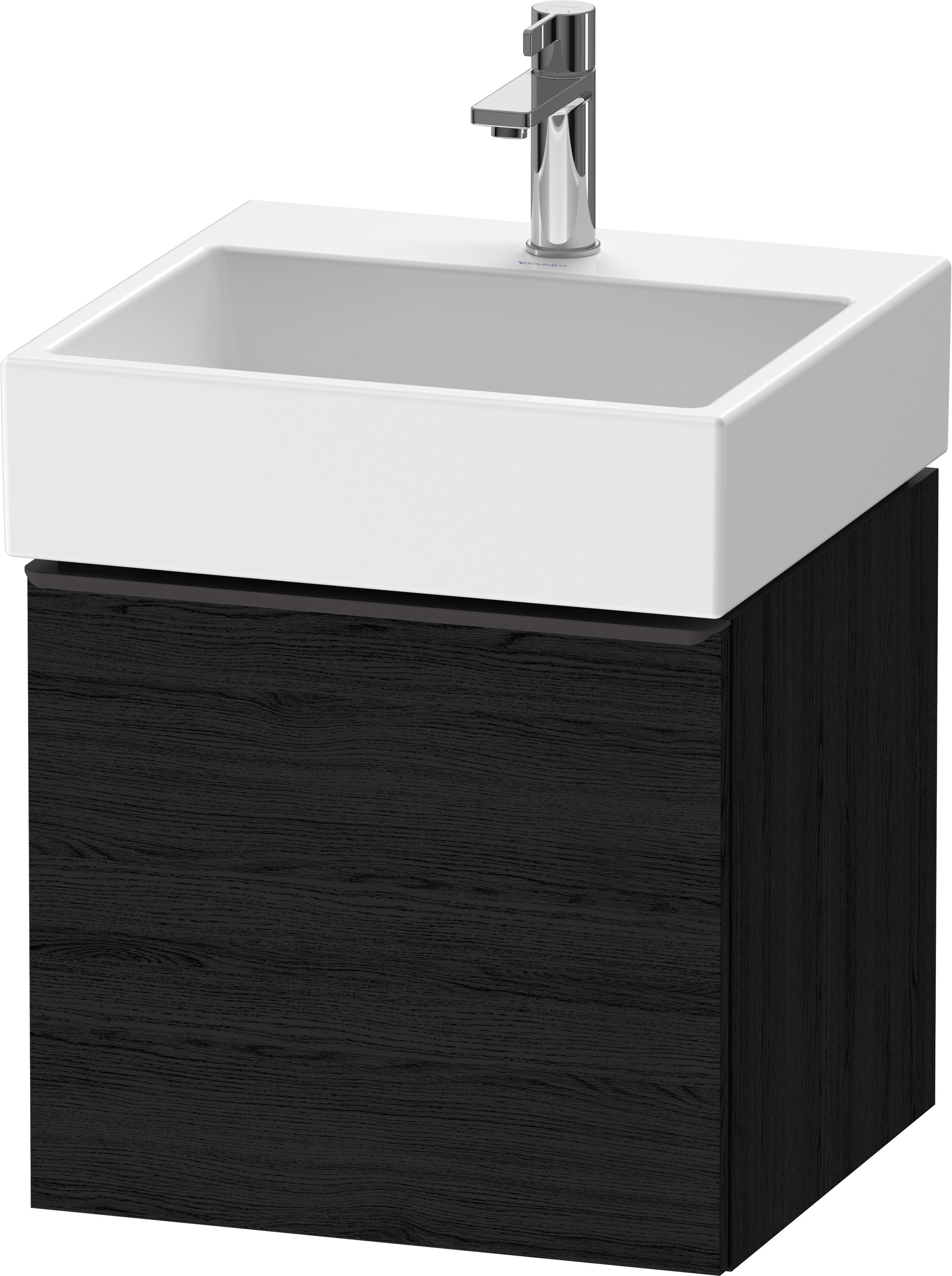 Duravit D-Neo WTU,Wdh,Ausz:1,Gr:Diamant Schw. 484x442x440mm,Eiche Schwarz Matt,Dekor