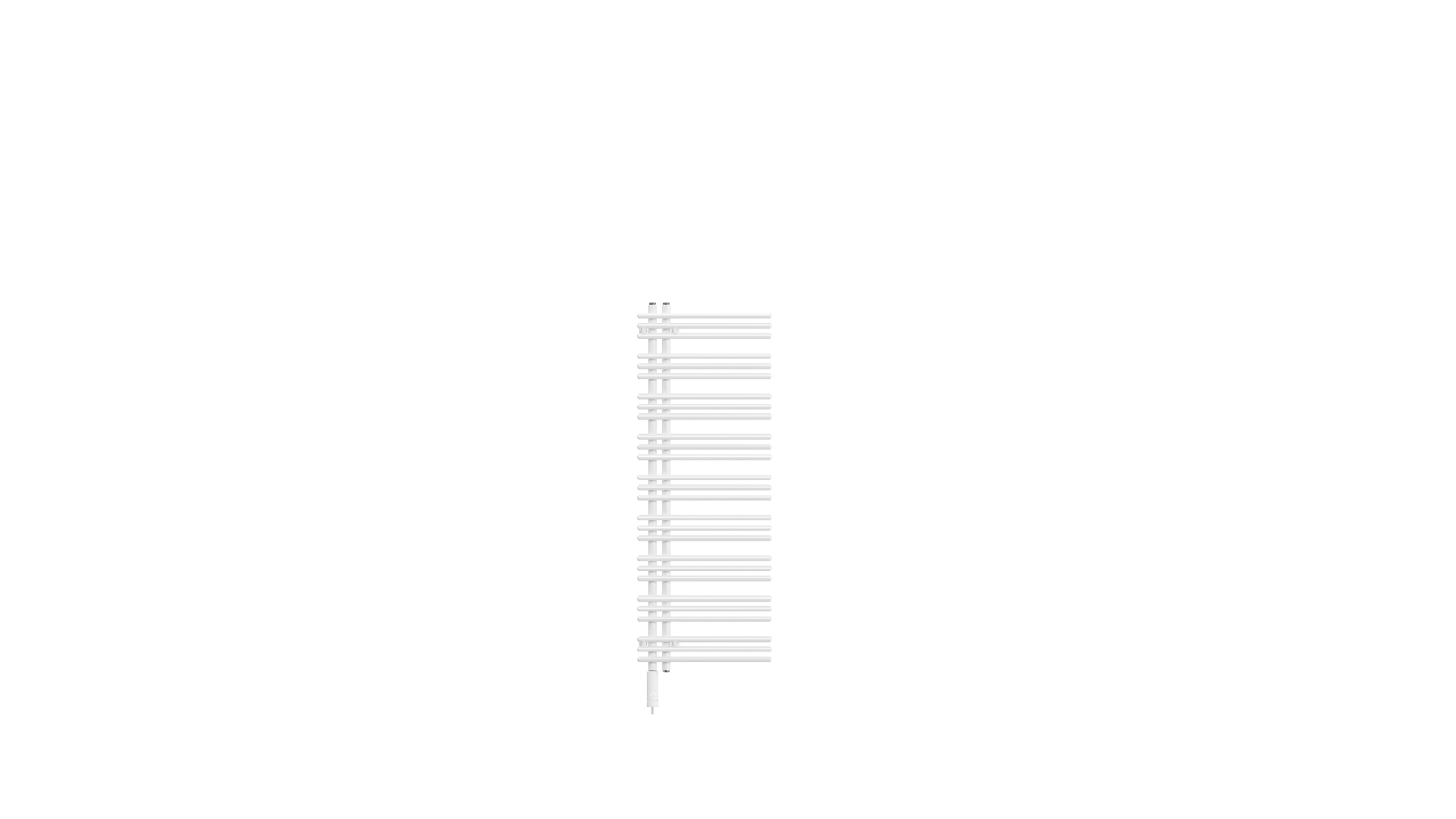 Zehnder Design-Heizkörper Yucca elektr. IHC YAZSR130050ECZD 1432x82x478 White Alu.