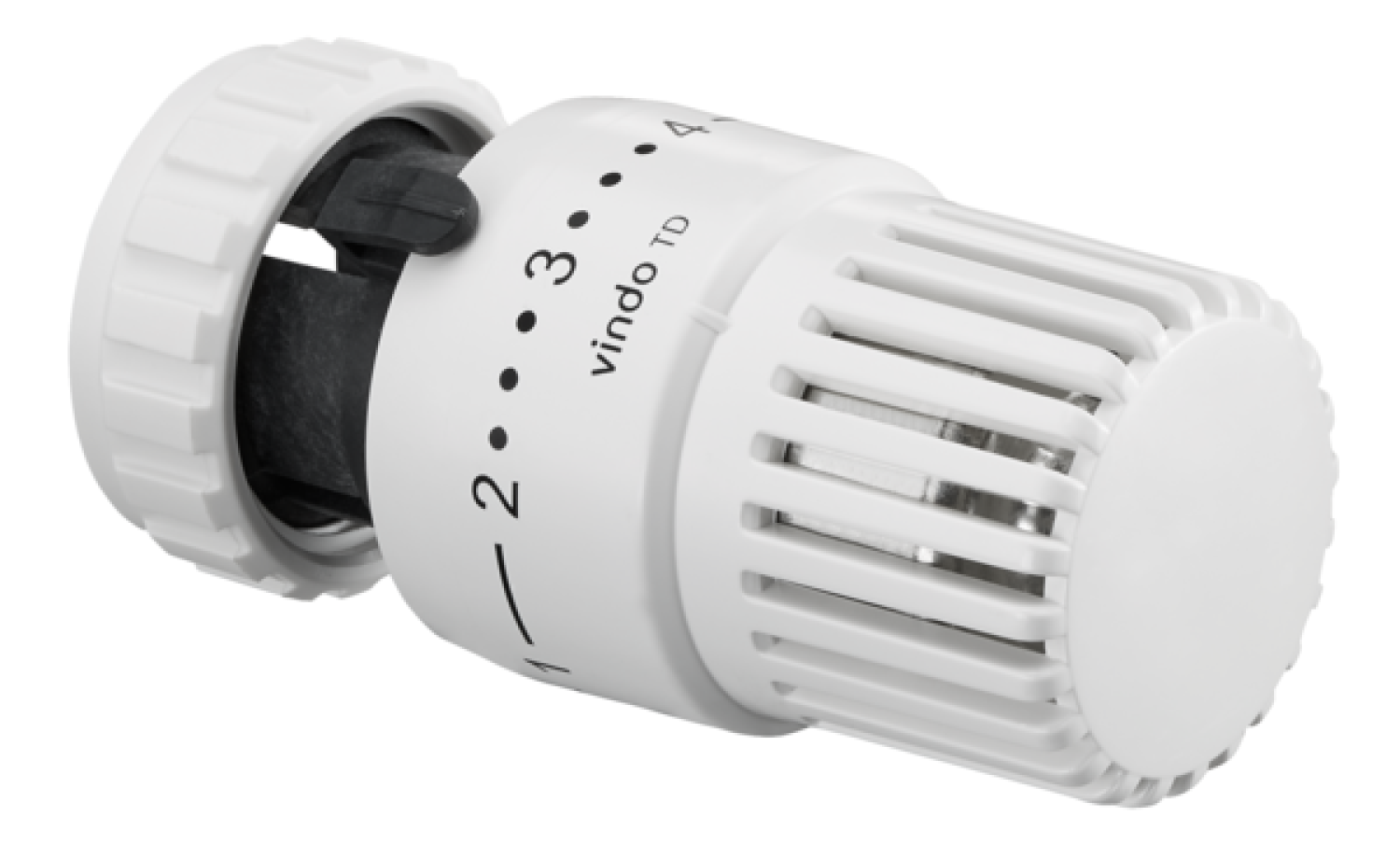 OVENTROP-Thermostat "vindo TD" 7-28 C, 0 * 1-5, Flüssig-Fühler, weiß
