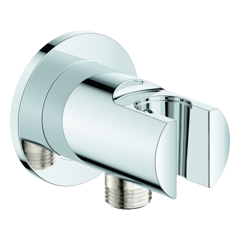 GROHE Wandanschlussbogen Tempesta 28628_1 mit Brausehalter chrom GROHE Wandanschlussbogen Tempesta 28628_1 mit Brausehalter chrom