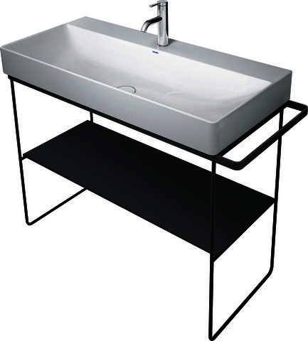 DU Glaseinleger in Metallkonsolen f. DuraSquare WT 235310, Schwarz