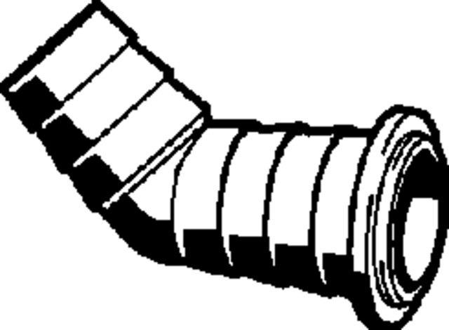 Viega Winkeltülle 7968-714 in 45mm Kunststoff weiß