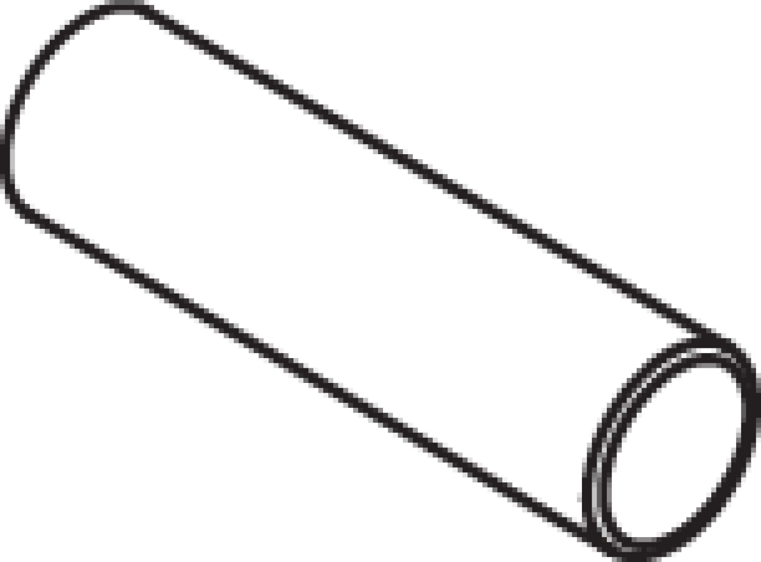 HEWI Reservepapierhalter Ser 477, matt, d:33, o.Rosette reinweiß