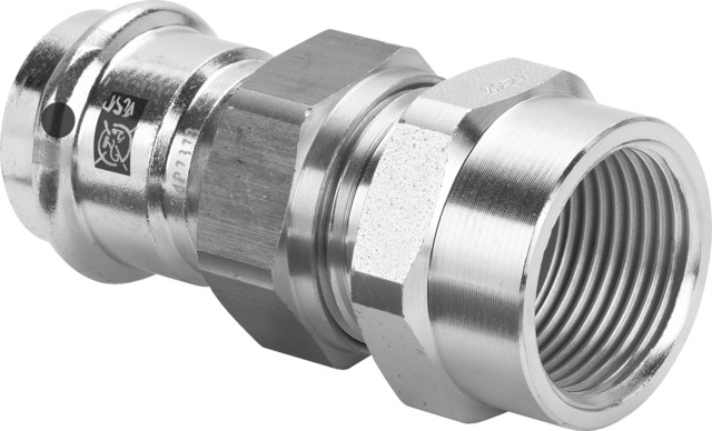 Viega Verschraubung mit SC Prestabo 1162 in 22mm x Rp3/4 Stahl verzinkt