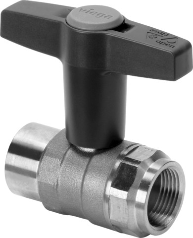 Viega Kugelhahn Easytop 2275.2 in Rp1 Siliziumbronze