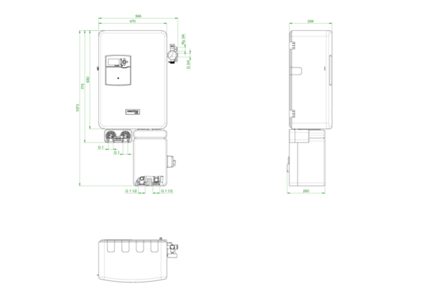 OVENTROP-Nahwärmestation Regudis H-MT DN 20
