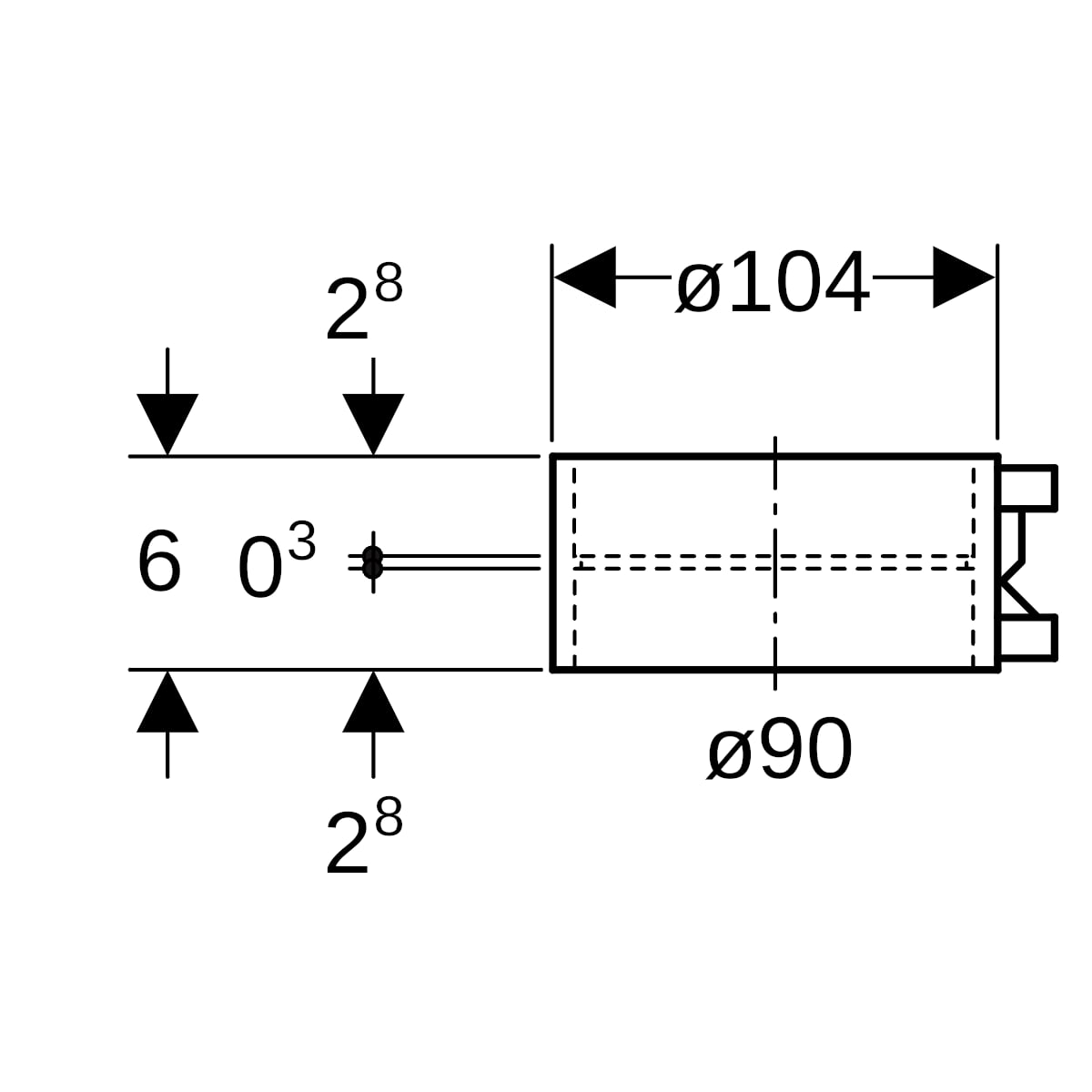 Geberit Elektroschweissmuffe d90