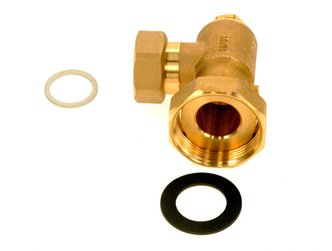 BOSCH Ersatzteil TTNR: 67900918 Rückschlagventil Eckform G1-1 1/2" everp BOSCH Ersatzteil TTNR: 67900918 Rückschlagventil Eckform G1-1 1/2" everp