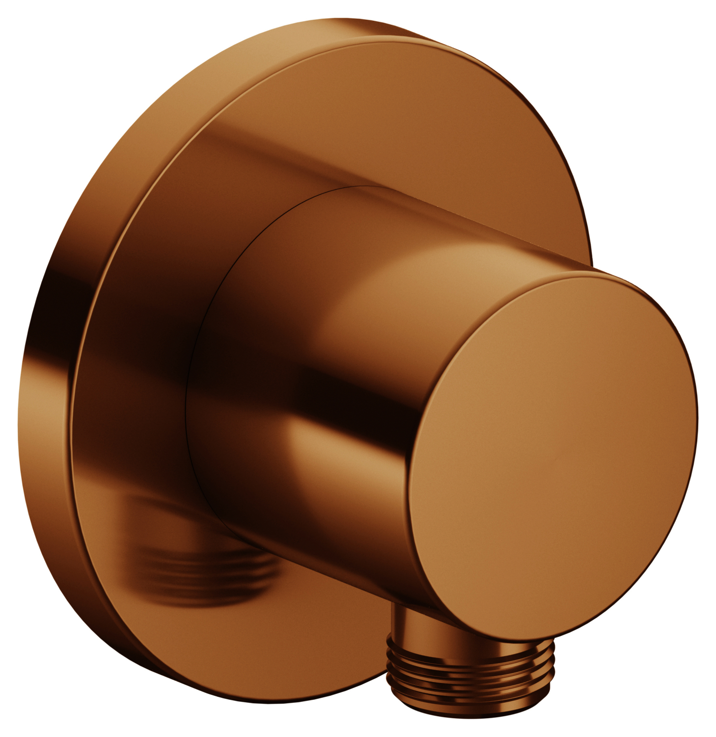 KEUCO Schlauchanschluss IXMO 59547, rund, Bronze gebürstet