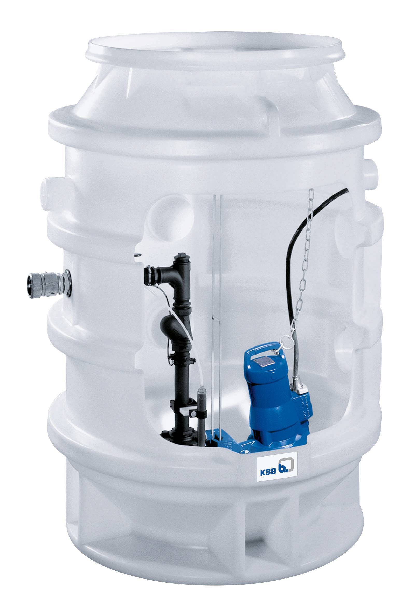 KSB Fertigpumpstation CK E PF 50-1 E mit 1 Pumpe AmaPorter 500 NE KSB Fertigpumpstation CK E PF 50-1 E mit 1 Pumpe AmaPorter 500 NE