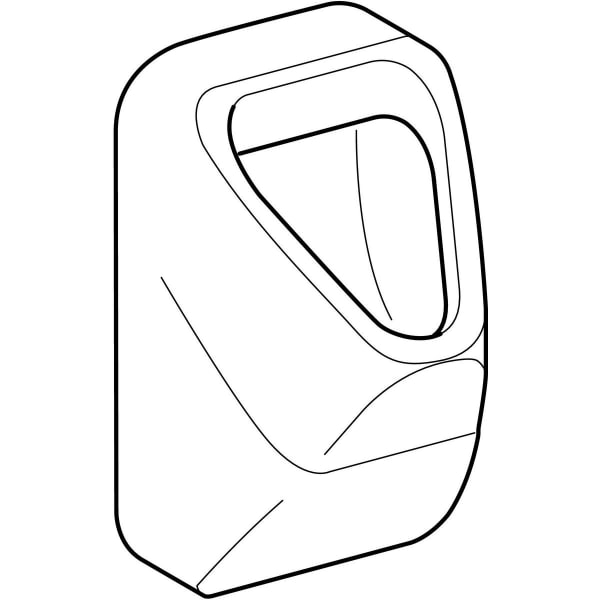 Geberit Alivio Urinal mit Ablaufsieb, Zul.hi. Abgang nach hinten oder unten, weiß