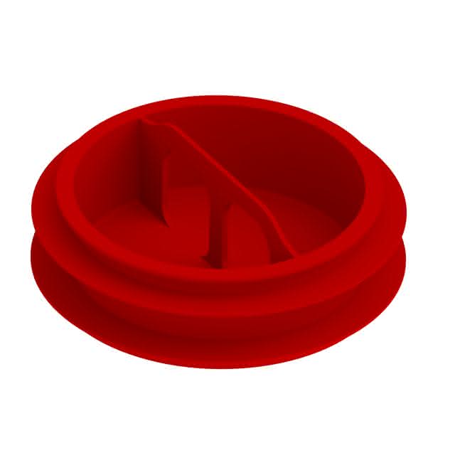 ZE Verschlussstopfen ComfoFresh DN90 rot, Polymer, 10 Stück
