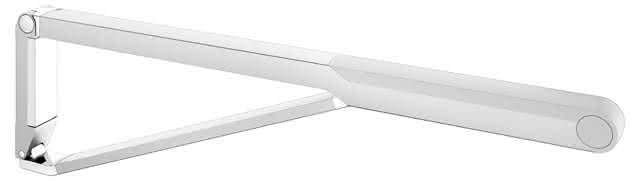 KEUCO Stützklappgriff WC AXESS 35003, 850mm si.-elox./ws