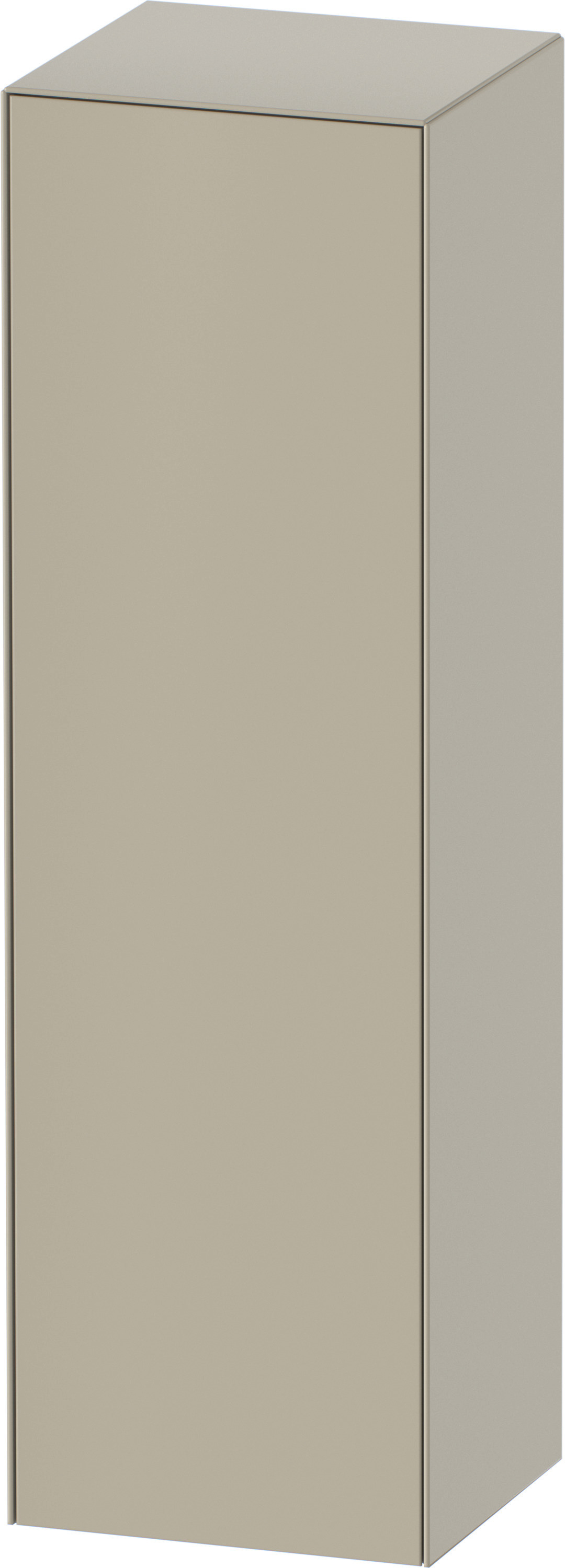 Duravit Halbhochschrank White Tulip, TA l.,1320x400x360,Taupe Seidenmatt