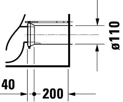 DU Stand-WC Kombi Duravit No.1,Weiß, 650mm,riml,TS,Abg.waagr.,var.Zul.,