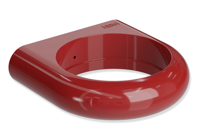 HEWI Halter Ser 477, T:99mm rubinrot