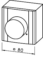 Helios BSX Elektr. Drehzahl/Wendeschalter 1-PH, 1 A