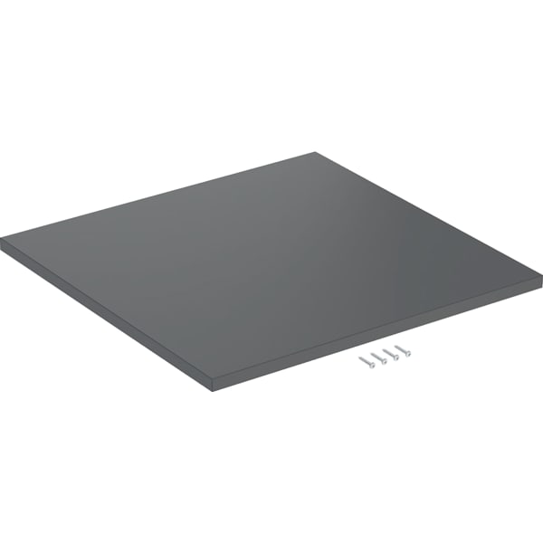 Geberit Abdeckplatte für iCon Seitenschrank B:45cm, lava matt