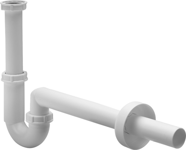 Viega Röhrengeruchverschluss 5611K in G1 1/4 x 40mm Kunststoff weiss