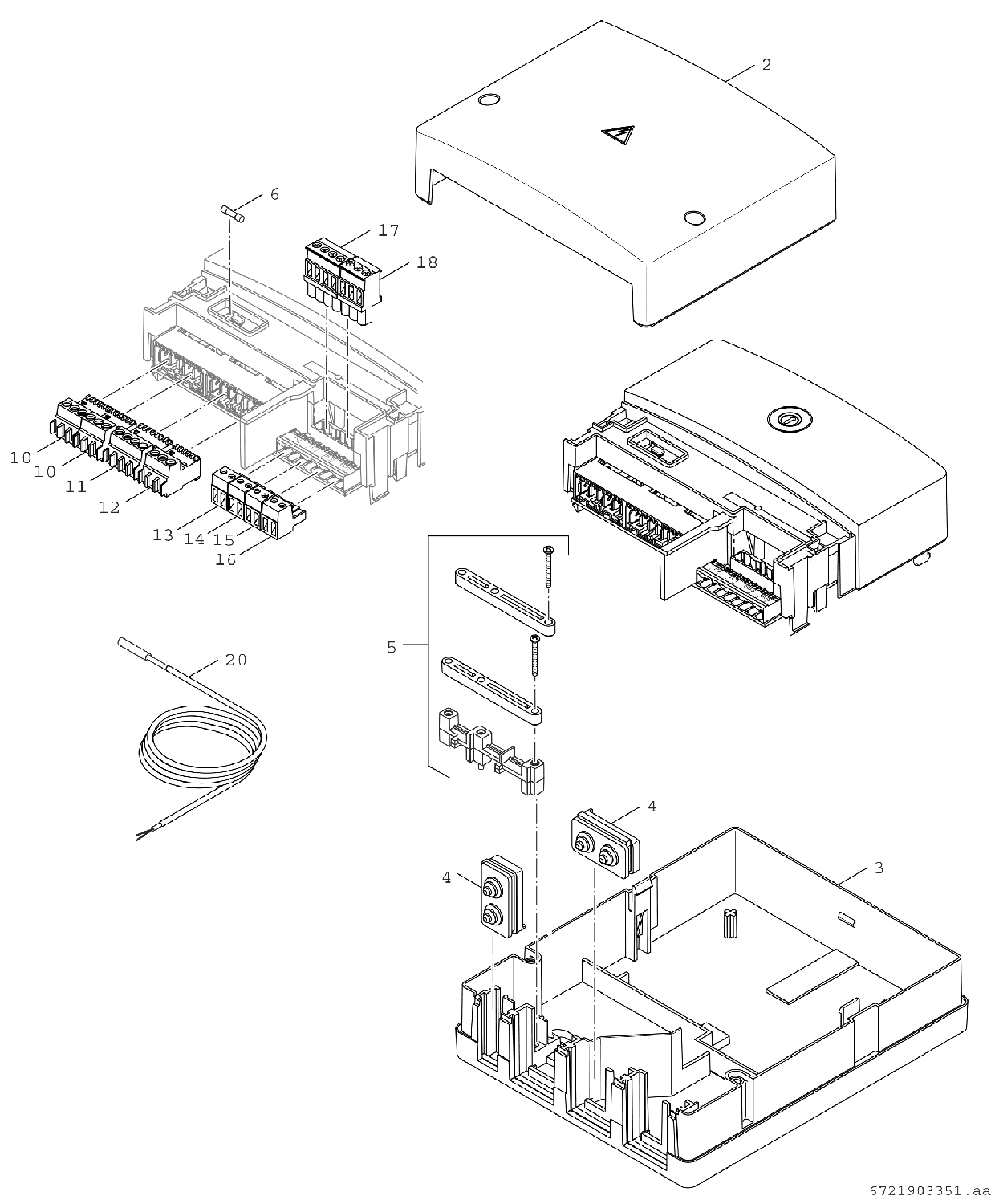 BOSCH Universal-Reglermodul MU 100 EMS2-Modul für FlowControl und 0-10V