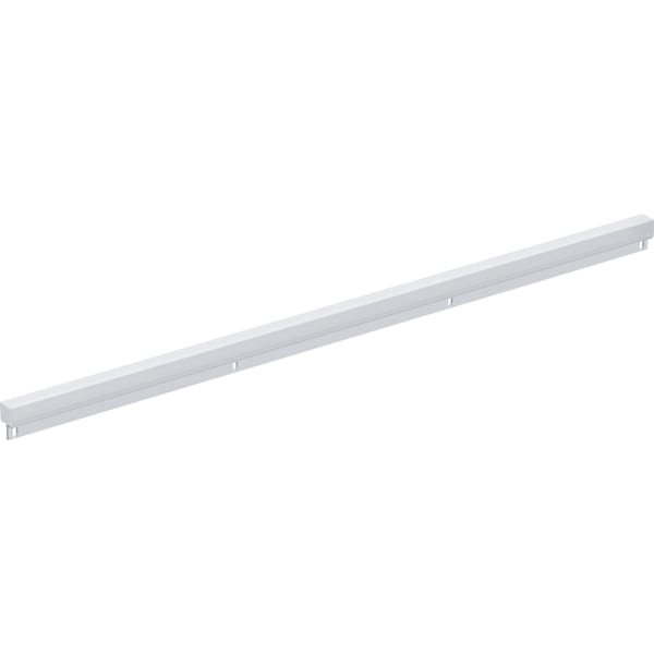 Geberit Lichtleiste ob. f. Option Plus, eckig Lichtspiegel B:60cm, alu.