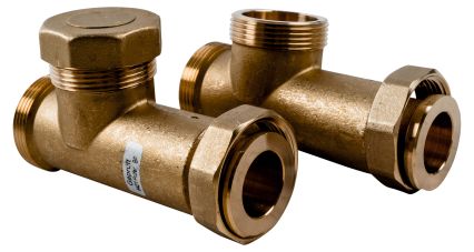 Wolf T-Stücke zur freien Kombination für alle Heizkessel bis 63 kW