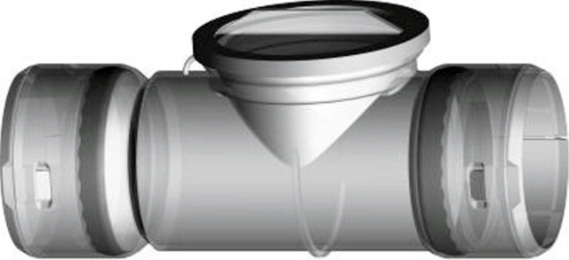 Wolf Revisionsrohr DN60 flexibel 240 mm, aus PP Wolf Revisionsrohr DN60 flexibel 240 mm, aus PP