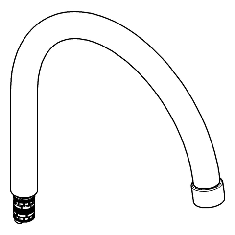 GROHE Auslauf 13240 supersteel
