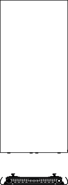 Kermi Pateo BH 1725x66x600mm QN1406, circonsilber