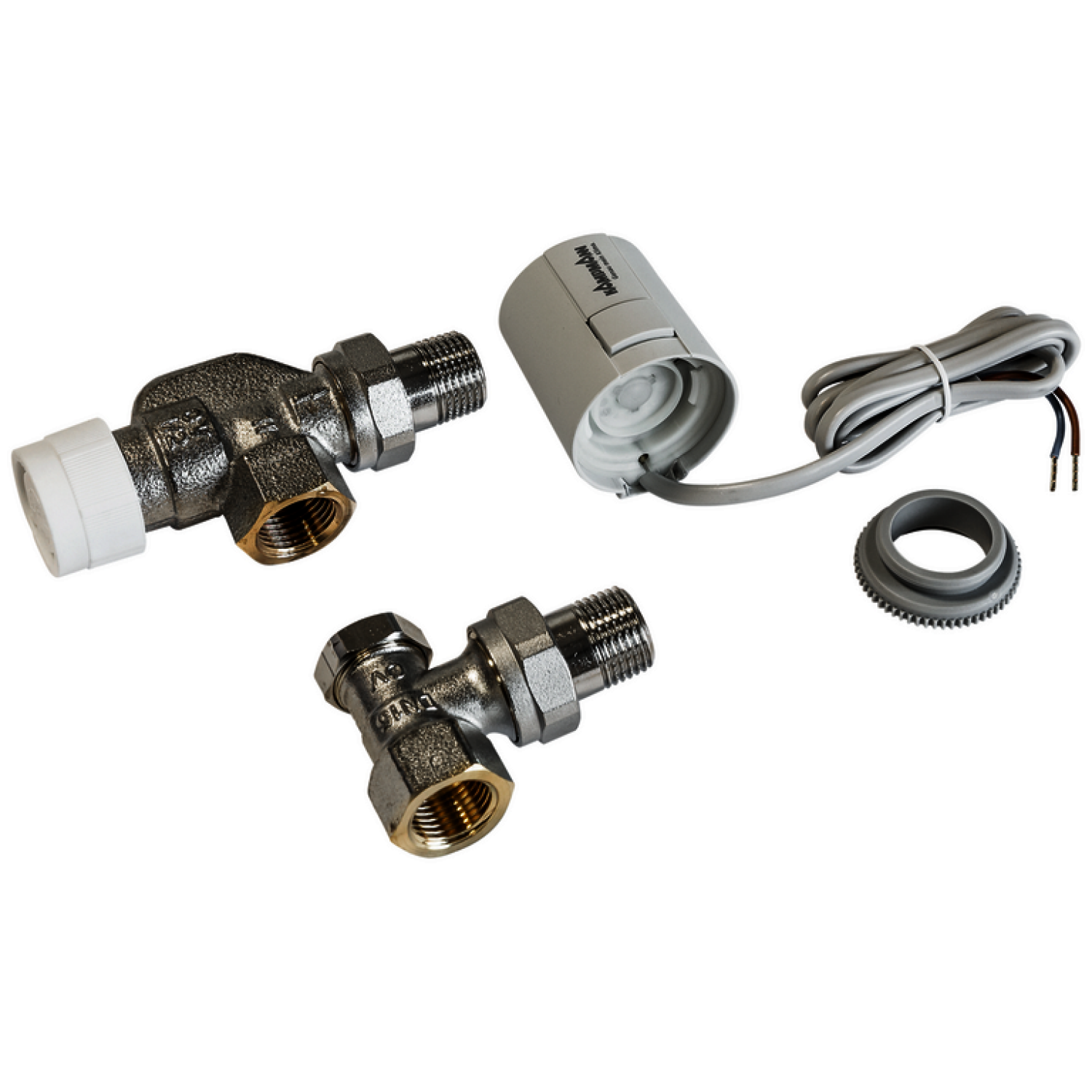 KM Ventilkit f. Katherm HK, 2-Lt. voreinstellbar, mit Antrieb 24 V