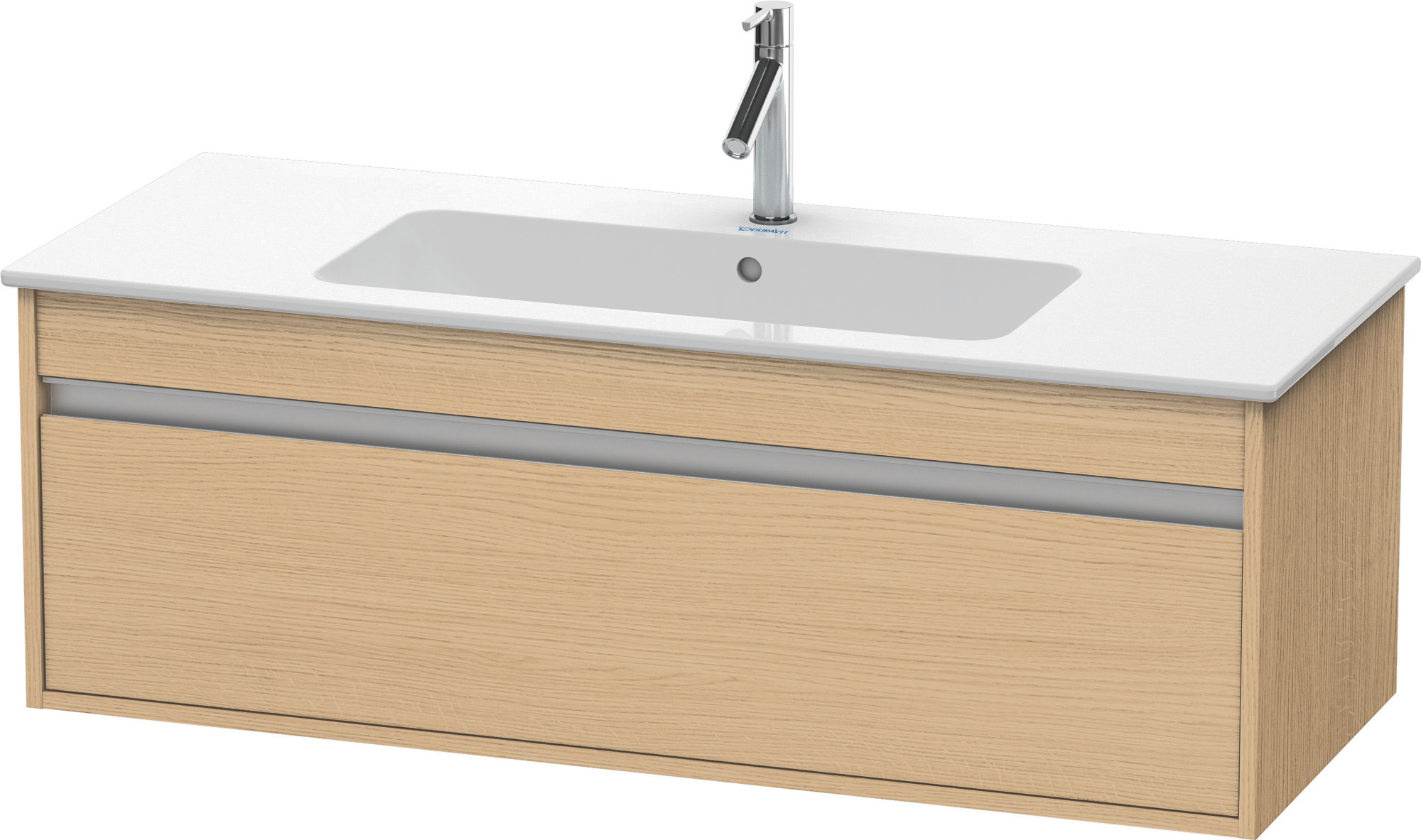 Duravit WTU Ketho f. ME by Starck, 1 Auszug 410x1200x475mm, Eiche Natur