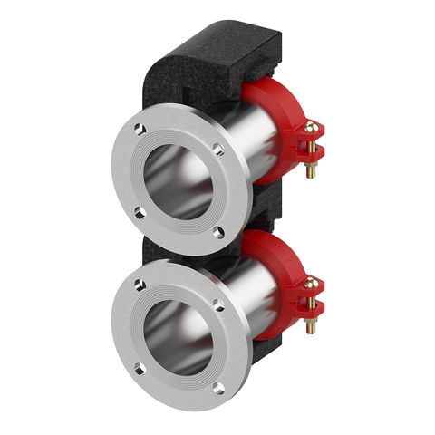 Flamco BigFixLock Flansch, Set m. Isolierung DN 100 (114,3) x DN 65, PN 6