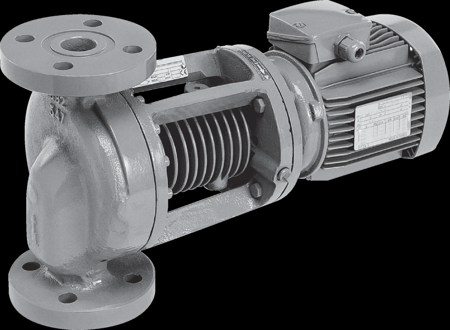Wilo Trockenläufer-Spezialpumpe VeroLine-IPH-W 32/170-0,37/4,DN32,0.37kW
