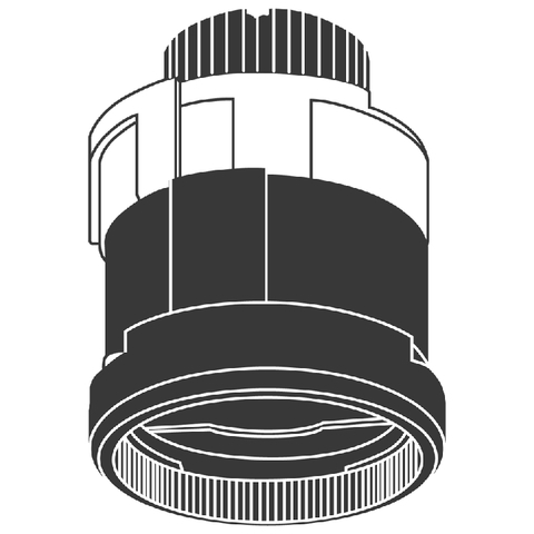 GROHE Anschlagring 47641 mit Regulier- mutter für Europlus E/Eurodisc SE THM