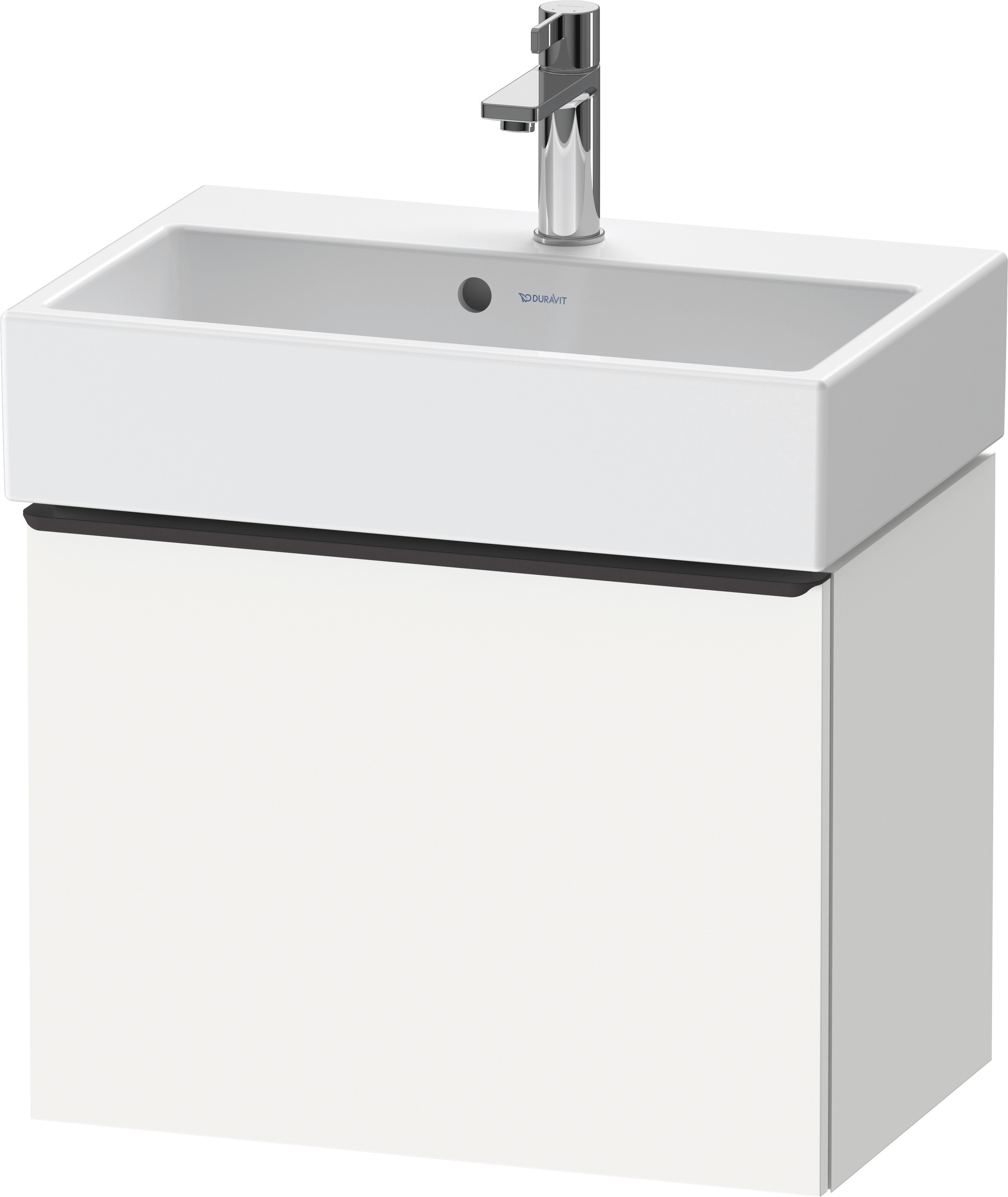 Duravit D-Neo WTU,Wandh,Ausz:1,Griff:Dia.Schw 584x372x440mm,Weiß Matt, Dekor