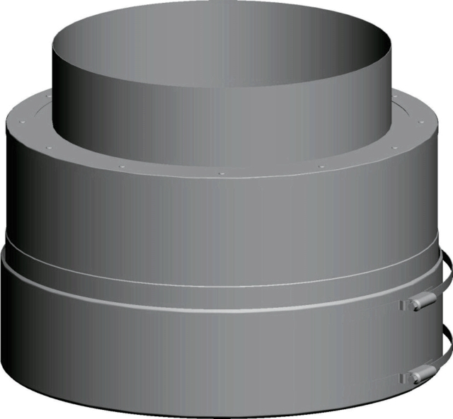 Wolf Mündungsabschluss DN315/400 290 mm, aus Edelstahl/PP Wolf Mündungsabschluss DN315/400 290 mm, aus Edelstahl/PP