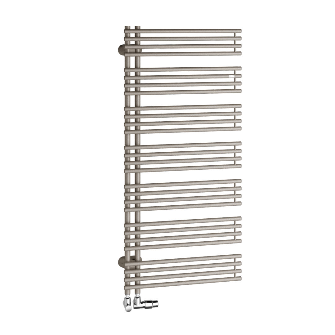 Kermi Diveo BH940x46x450mm QN413, WEI, rechts Anschluss Mitte