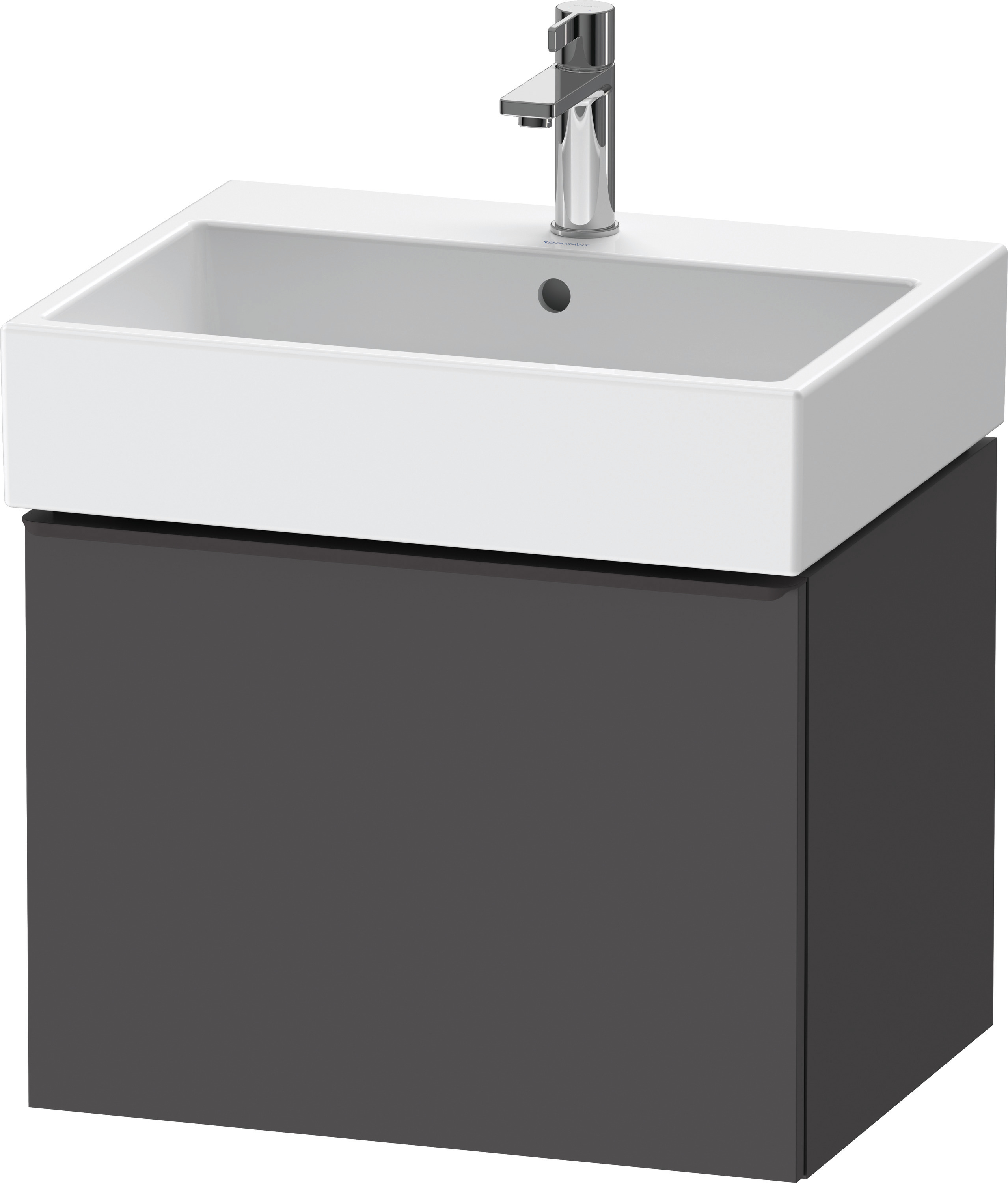 Duravit D-Neo WTU,Wdh,Ausz:1,Gr:Diamant Schw. 584x442x440mm,Graphit Matt, Dekor