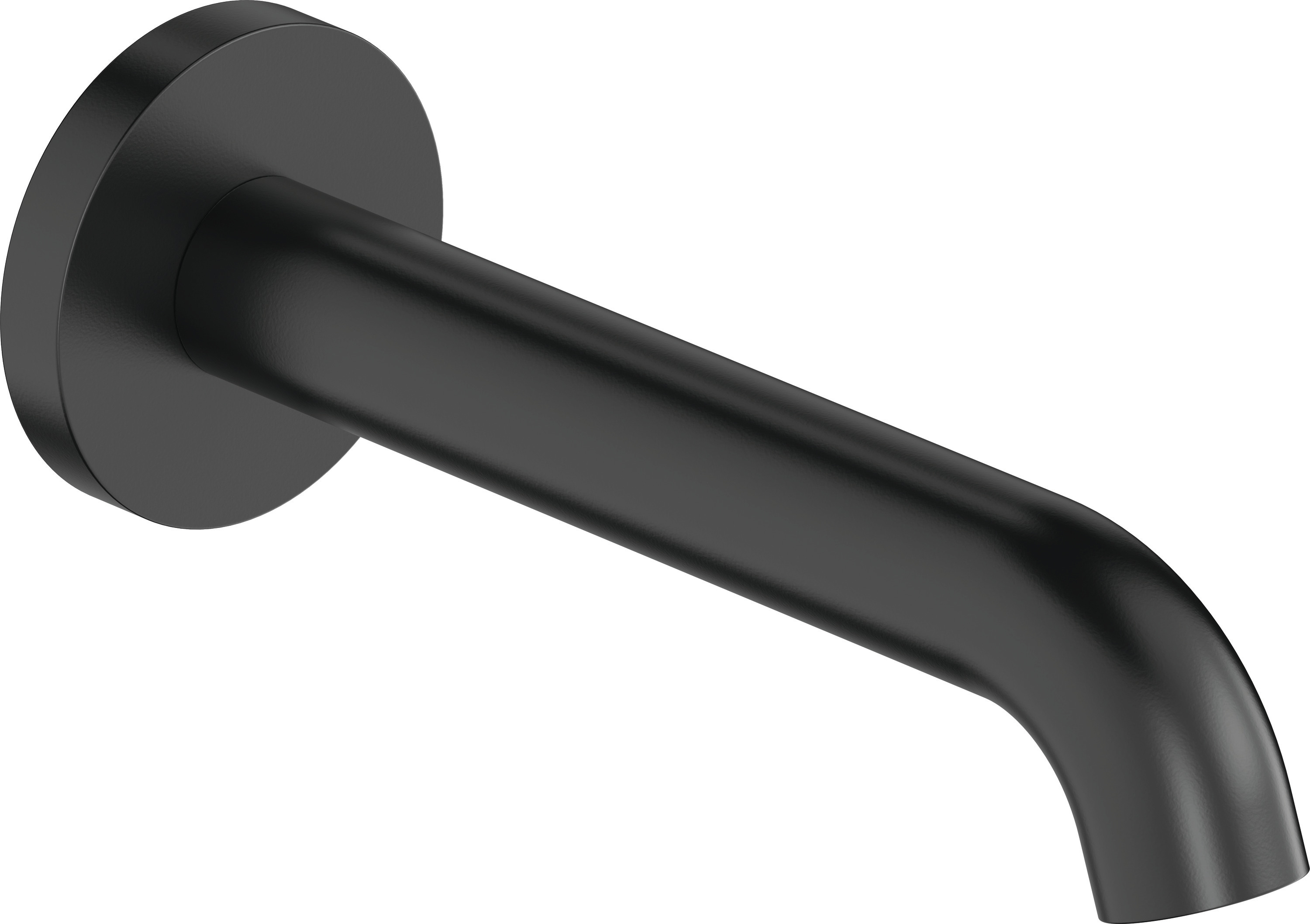 Duravit C.1 Wanneneinlauf, Rund Ausl. 205mm, Schwarz Matt