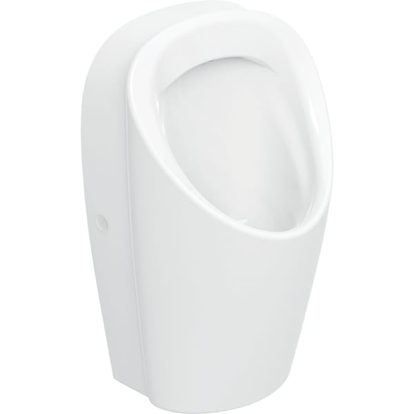 Geberit Renova L Urinal, Zulauf von hinten Abgang hinten od. unten, weiß, KeraTect