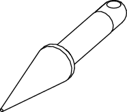 TECE-Ersatzteil Ersatzdorn für RAZ-V