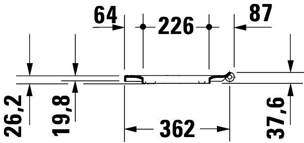 DU Kinder WC-Sitz Duravit No.1, Weiß Scharniere edelstahl,m. Absenkautomatik
