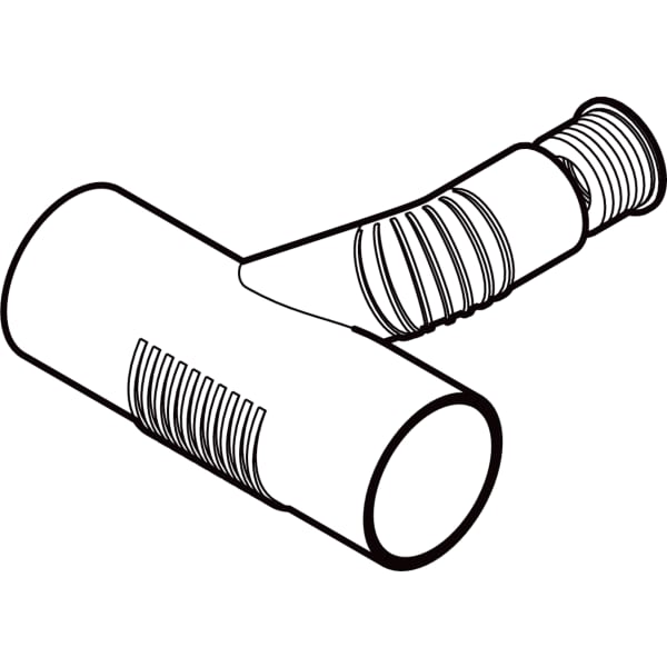 Geberit Silent-db20 Abzweig 45Gr für Apparateanschluss, links d90/56