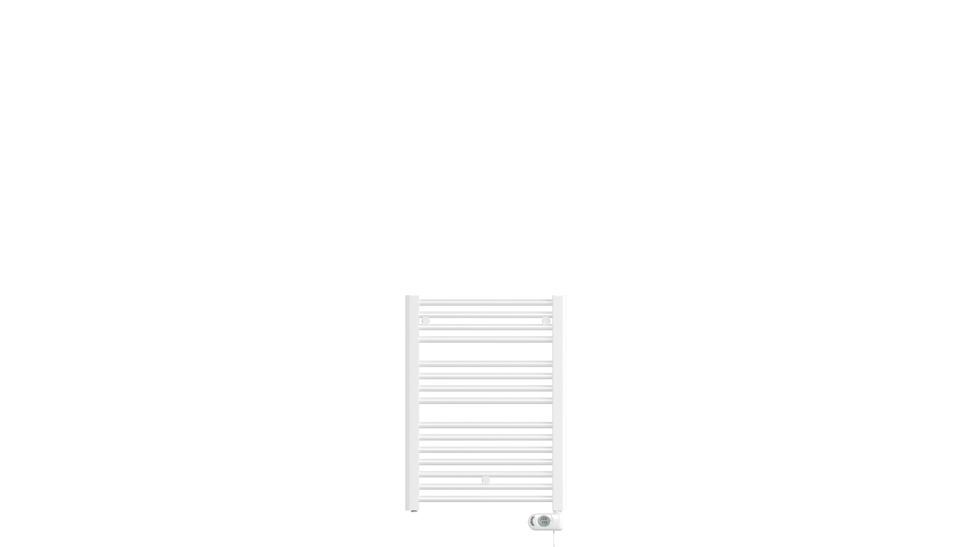 Zehnder Design-HK Dero, rein elektrisch DERSZ080060EFZD 878x40x600 RAL 9016