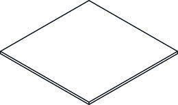 KR Kermi Ausgleichselement A3E 120120 L 1200 x B 1200 x H 38 mm
