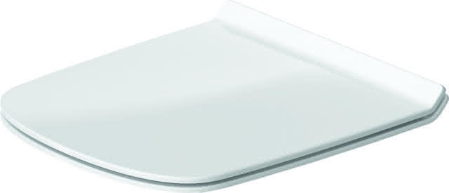 DU WC-Sitz DuraStyle ohne SoftClose Scharniere edelstahl, weiß