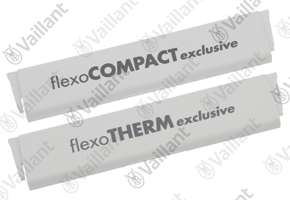 Vaillant Firmenschild, Satz flexoTHERM Vaillant-Nr. 0020210636